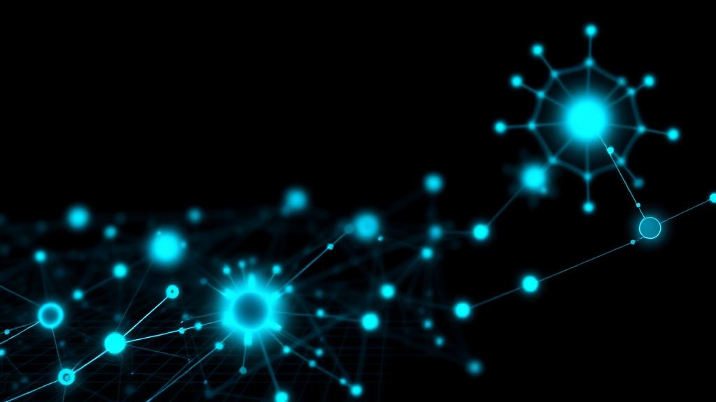 Réseau neuronal et flux de données d'intelligence artificielle